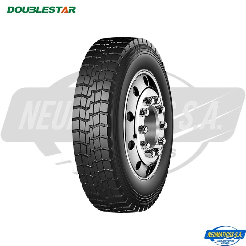 NEU. 295/80R22.5 DOUBLESTAR DSR328 18PR TRACC MIX